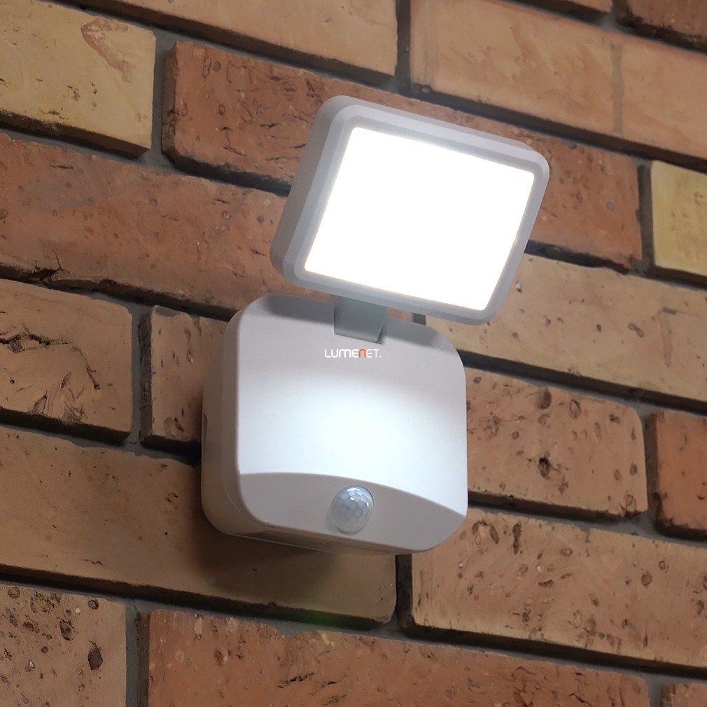 Ledvance reflector LED pentru exterior cu senzor de lumină și mișcare, alb rece, cu baterie (Battery)