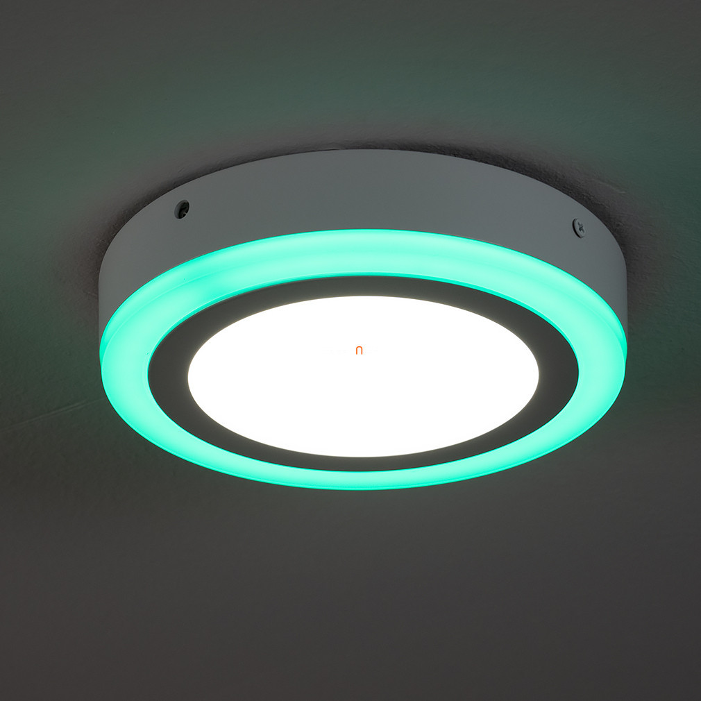 Ledvance lampă LED de tavan cu telecomandă, alb cald, cu ramă RGB 19 W (LED Color + White Round)