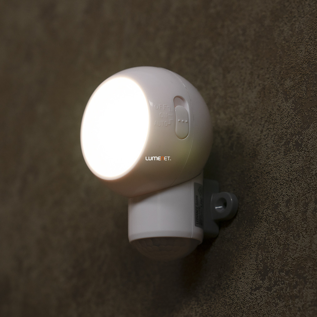 Ledvance LED lampă cu senzor de lumină și mișcare, alb cald, cu baterie (Spylux)