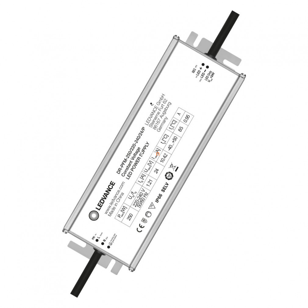 Ambalaj deschis Ledvance Performance Driver 250W 24V IP66 LED sursă de alimentare
