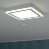 Lampă LED de tavan Ledvance, alb cald, 18 W (Click Square)
