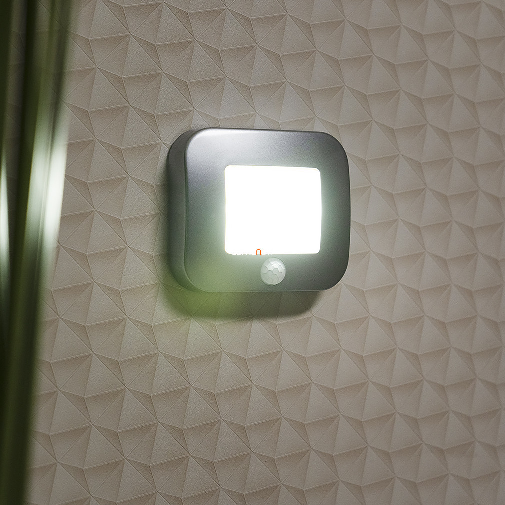 Ledvance LED-nocturnă cu senzor de mișcare și lumină de orientare, alb rece, cu baterie (Nightlux Hall)