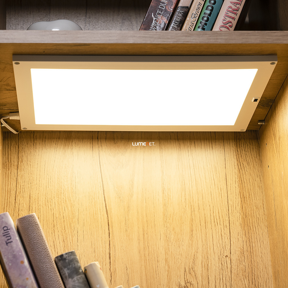Ledvance panou de iluminare pentru tejghea cu senzor de mișcare, alb cald, 7,5 W, 30x20 cm (Cabinet LED Panel)