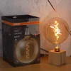 Osram Vintage Big Globe E27 4W 300lm 2000K cu intensitate reglabilă, ivy - în locul becului de 28W