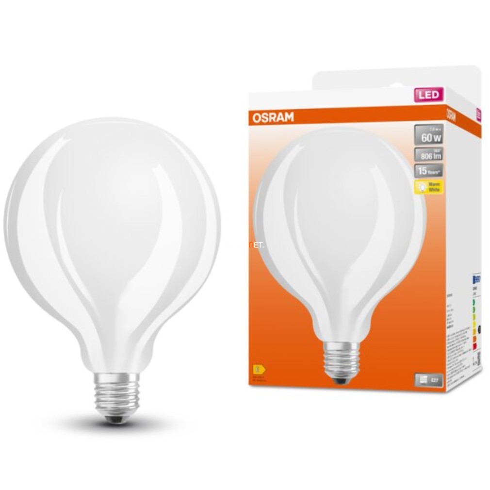 Osram E27 LED Star Giant Ball 6.5W 806lm 2700K alb cald 300° - înlocuiește becul de 60W