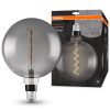 Osram Vintage Big Globe E27 4W 140lm 1800K, fum - în locul becului de 16W