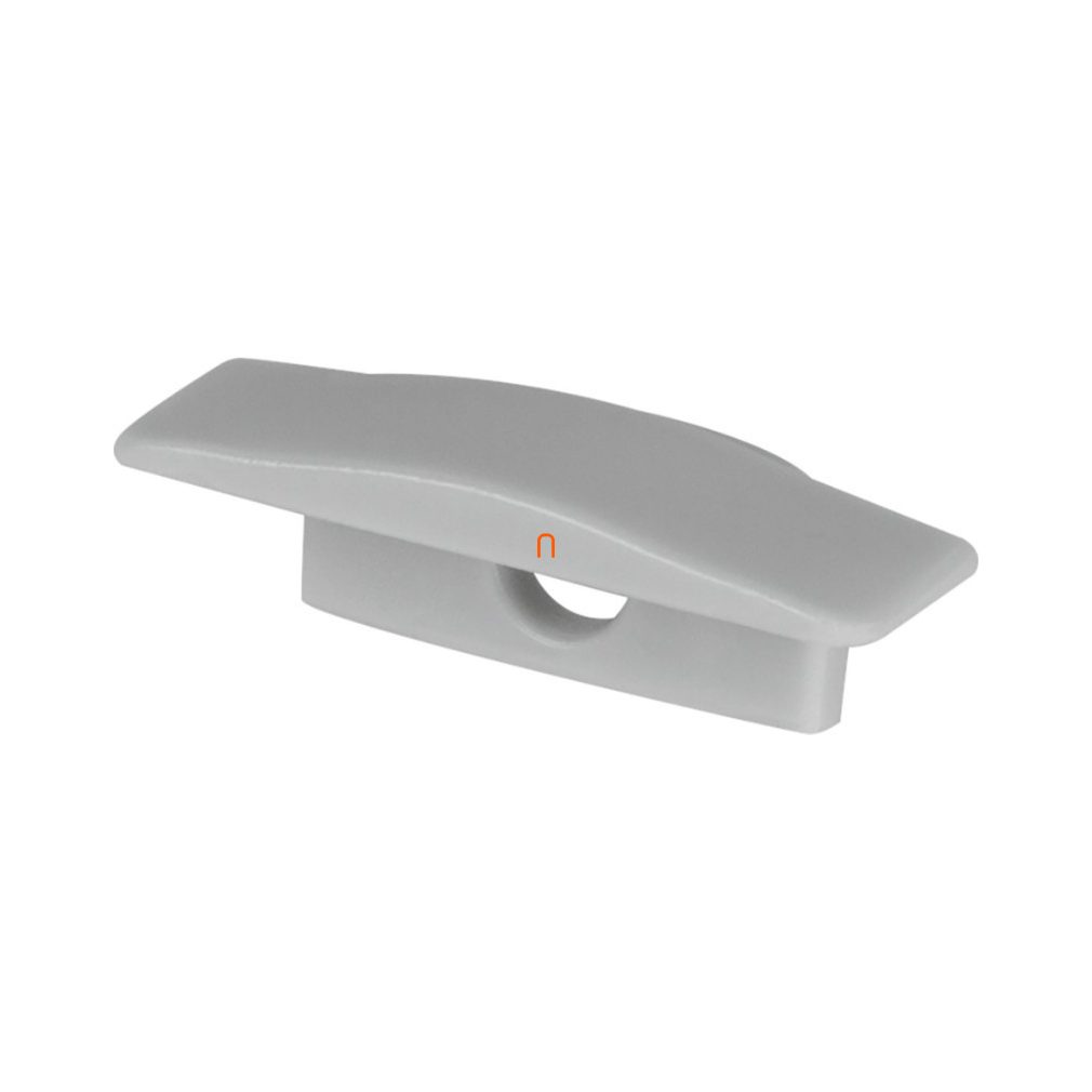 Ledvance 4058075277663 Șină din aluminiu pentru bandă LED cu orificiu de închidere 25x7 mm LS AY-PF03/EC/H 2 buc./pachet