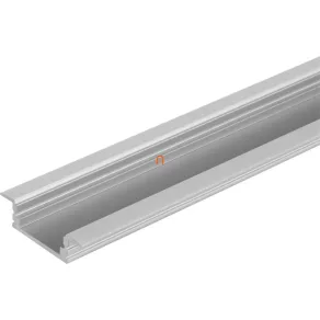   Șină din aluminiu pentru bandă LED Ledvance 4058075278257, profil încastrat 25x7 mm, adâncime interioară: 12 mm, LS AY-PF03/UW/25X7/12/1