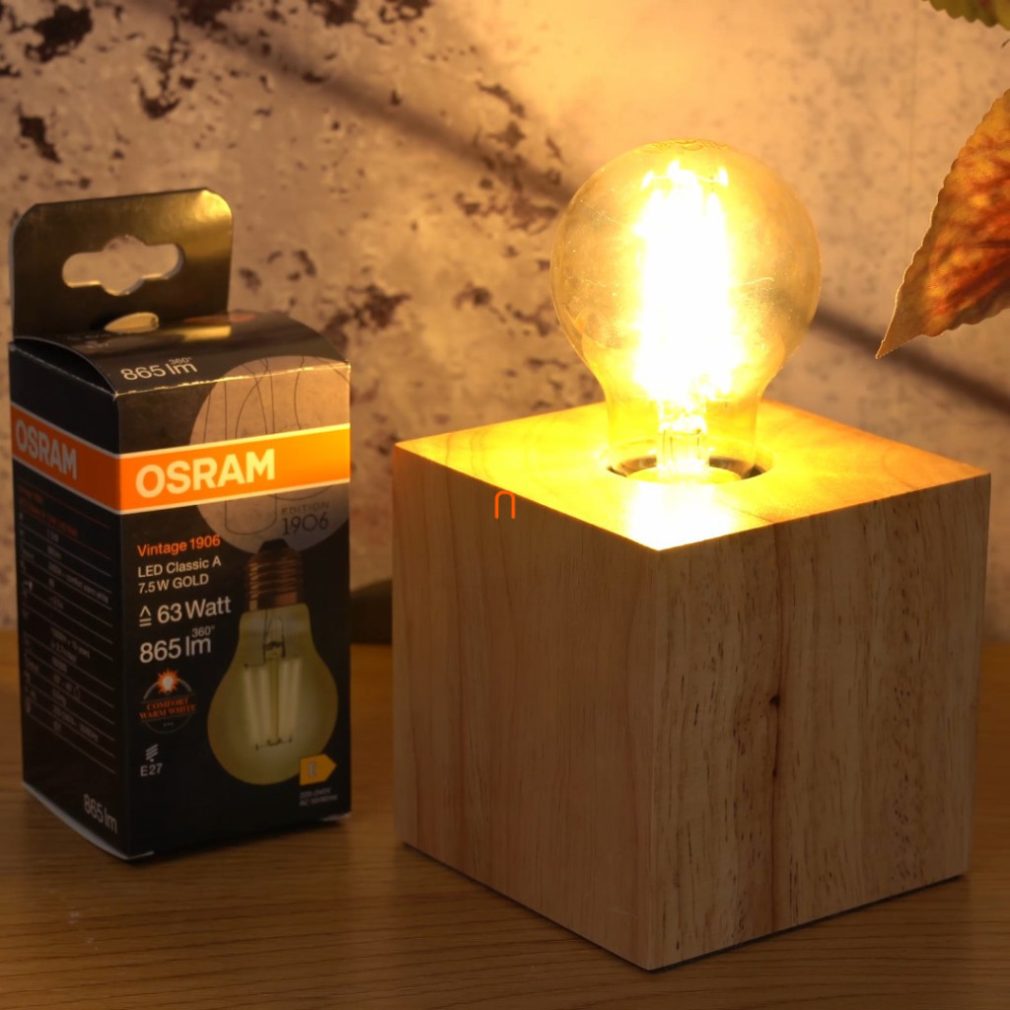 Osram Vintage bec incandescentă caldă albă E27 LED 70W înlocuitoare (Auriu)
