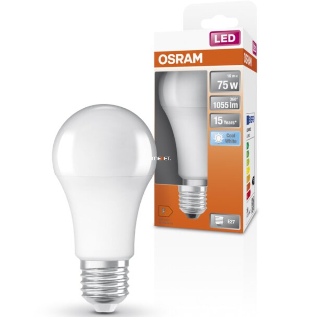 Osram E27 LED Star 10W 1055lm 4000K alb rece 200° - înlocuire bec 75W