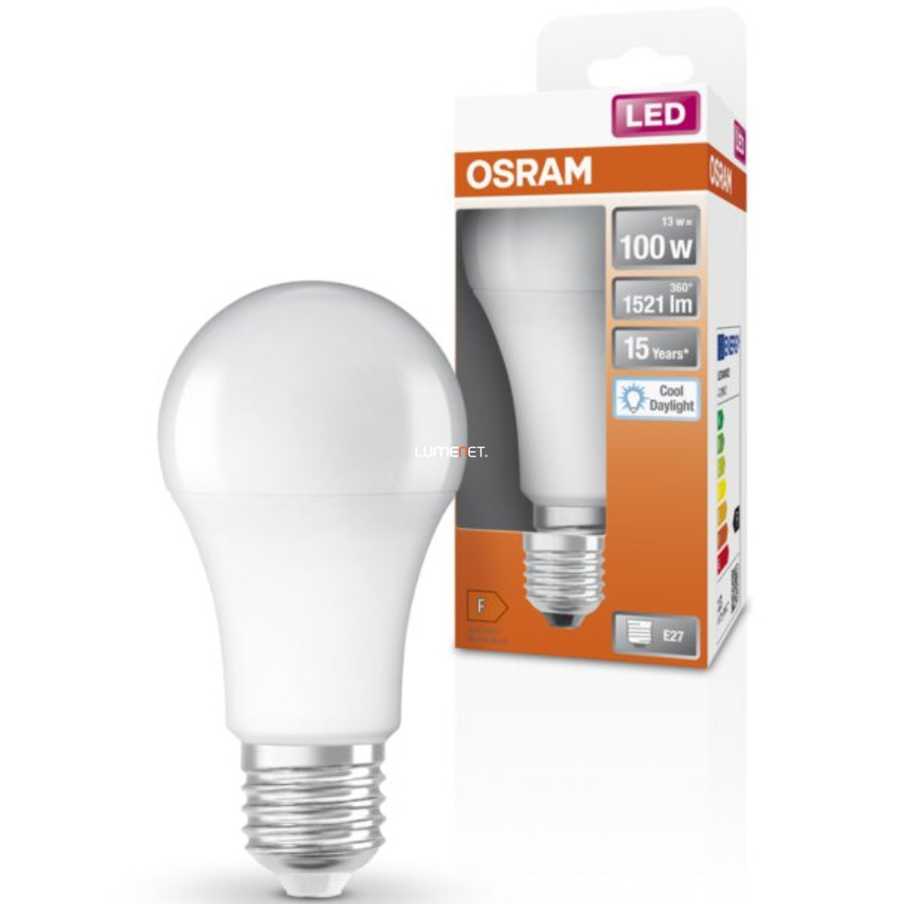 Osram E27 LED Star 13W 1521lm 6500K lumina zilei 180° - 100W înlocuire bec