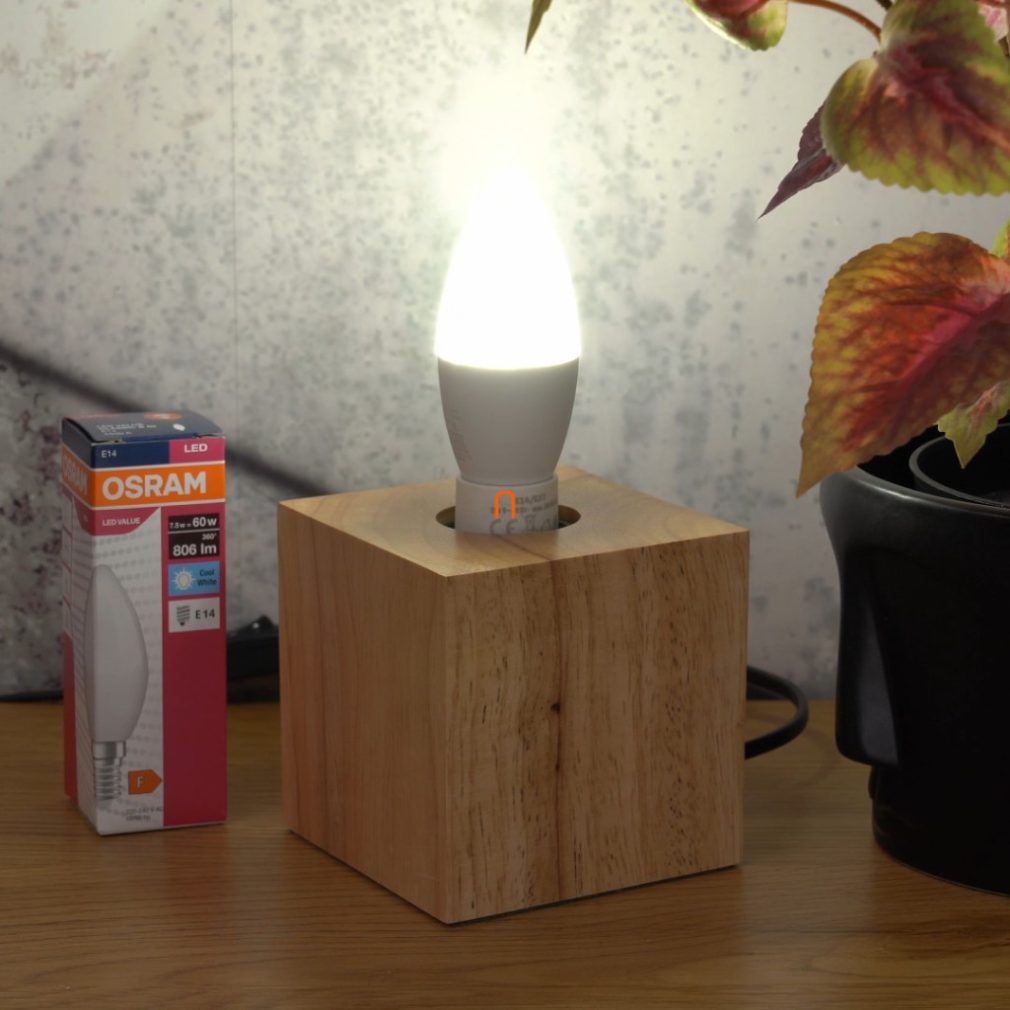 Osram E14 LED Value 7,5W 806lm 4000K alb rece 210° - înlocuiește becul de 60W