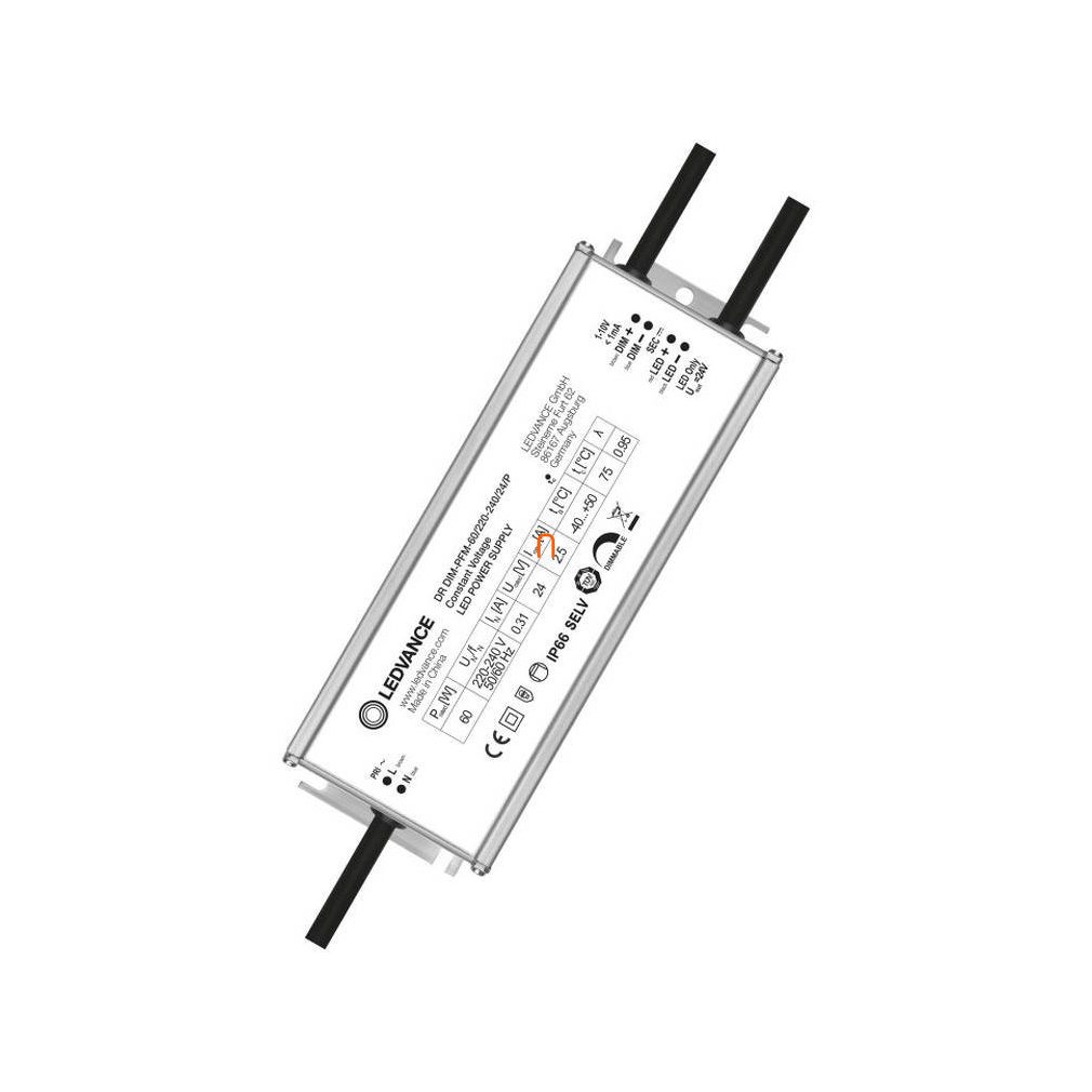 Ledvance 4058075379190 Sursă de alimentare LED 60W 24V DIMMABIL DR DIM-PFM-60/220-240/24/P Ledvance