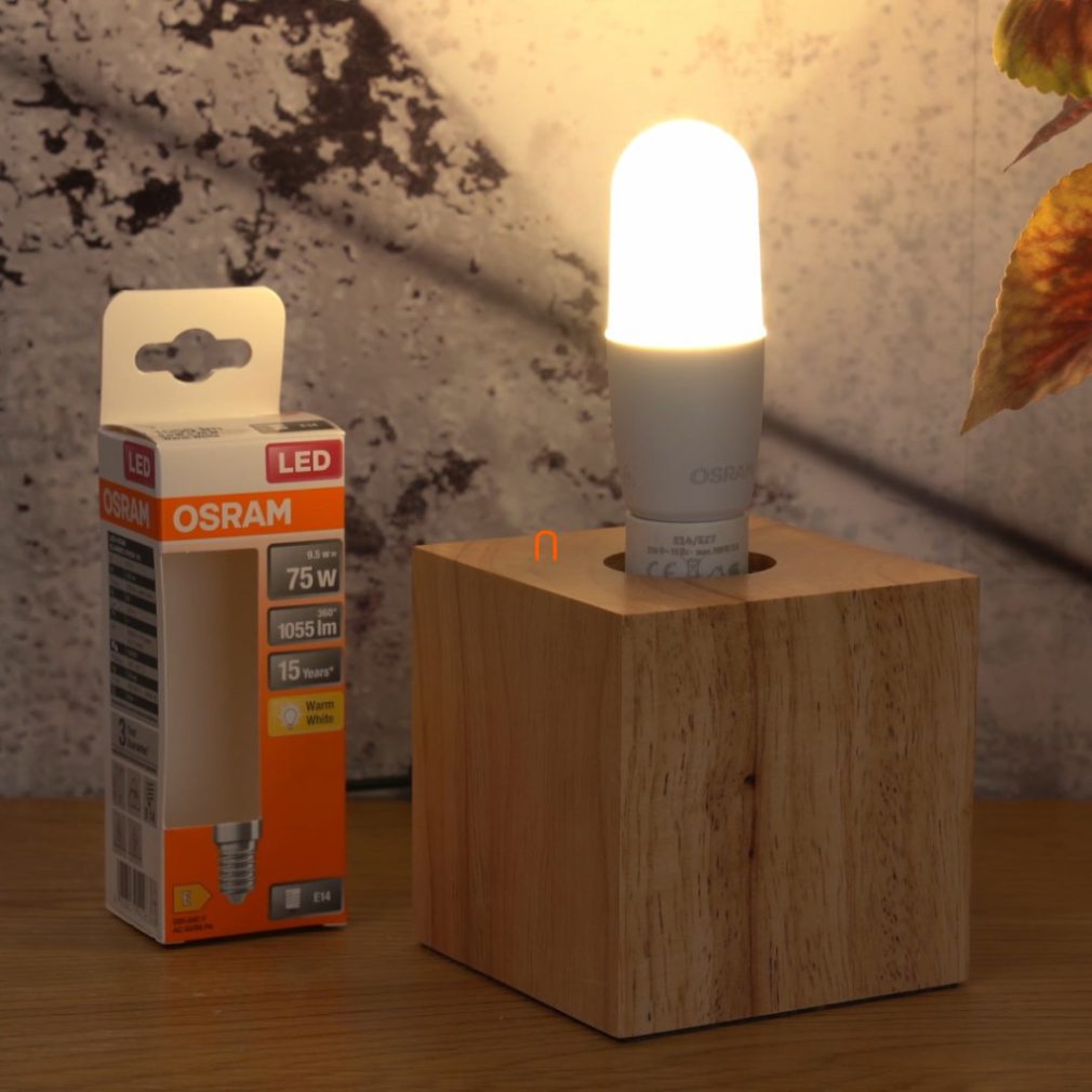 Osram E14 LED Star 9W 1050lm 2700K alb cald 200° - înlocuiește becul de 75W