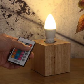   Osram E14 RGBW LED Star+ lumânare 4,9 W 470 lm 2700 K alb cald 200° - înlocuiește becul de 40 W, cu telecomandă