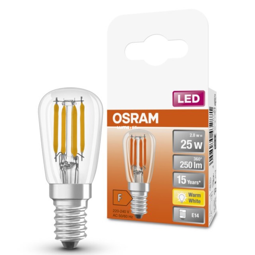 Osram E14 T26 LED Special 2.8W 250lm 2700K alb cald 320° - înlocuiește becul de 25W