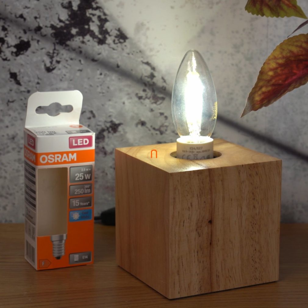 Osram E14 LED Star bec 2,5W 250lm 4000K alb rece 300° - înlocuiește becul incandescent de 25W