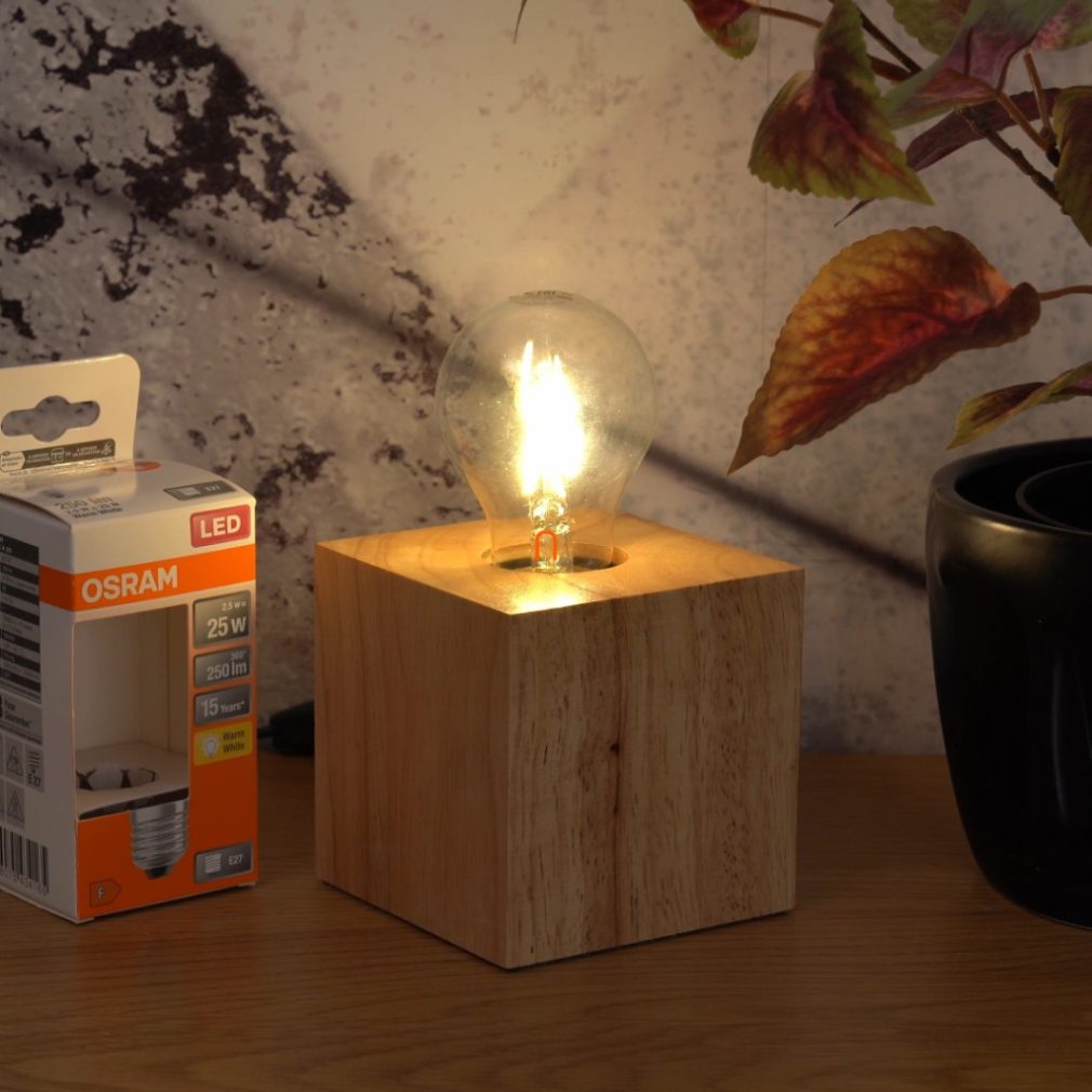 Osram E27 LED Star 2,5W 250lm 2700K alb cald 300° - înlocuiește becul de 25W