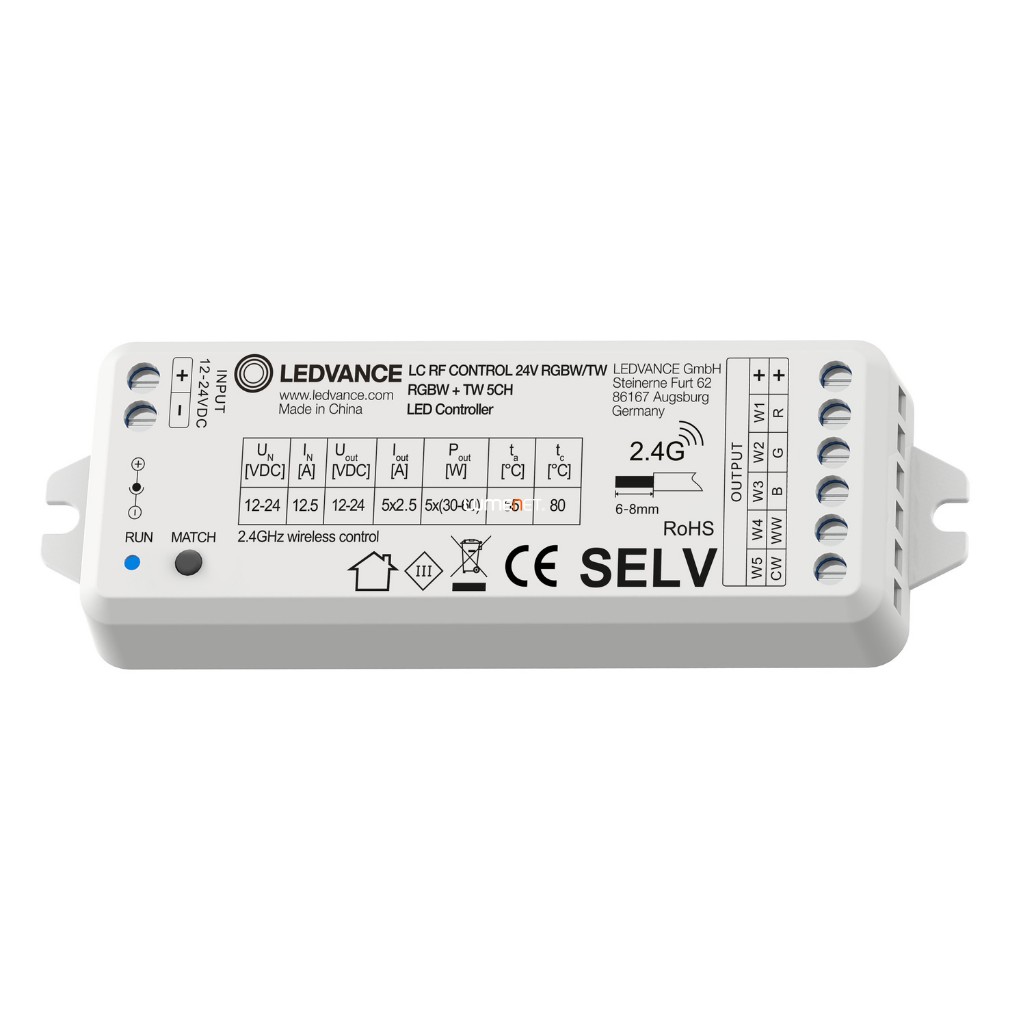 Controler Ledvance Control 24V 300W pentru benzi LED RGBW și TW