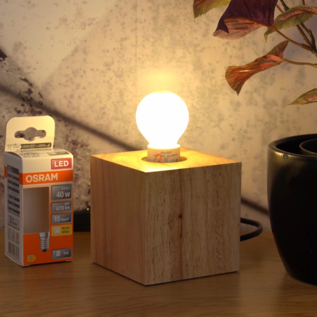 Osram E14 LED Star glob mic 4W 470lm 2700K alb cald 300° - înlocuiește becul de 40W