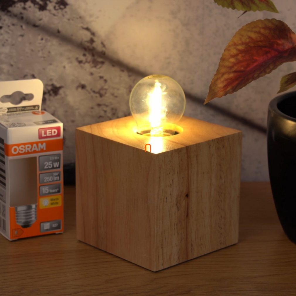 Osram E27 LED Star glob mic 2,5W 250lm 2700K alb cald 300° - înlocuiește becul de 25W