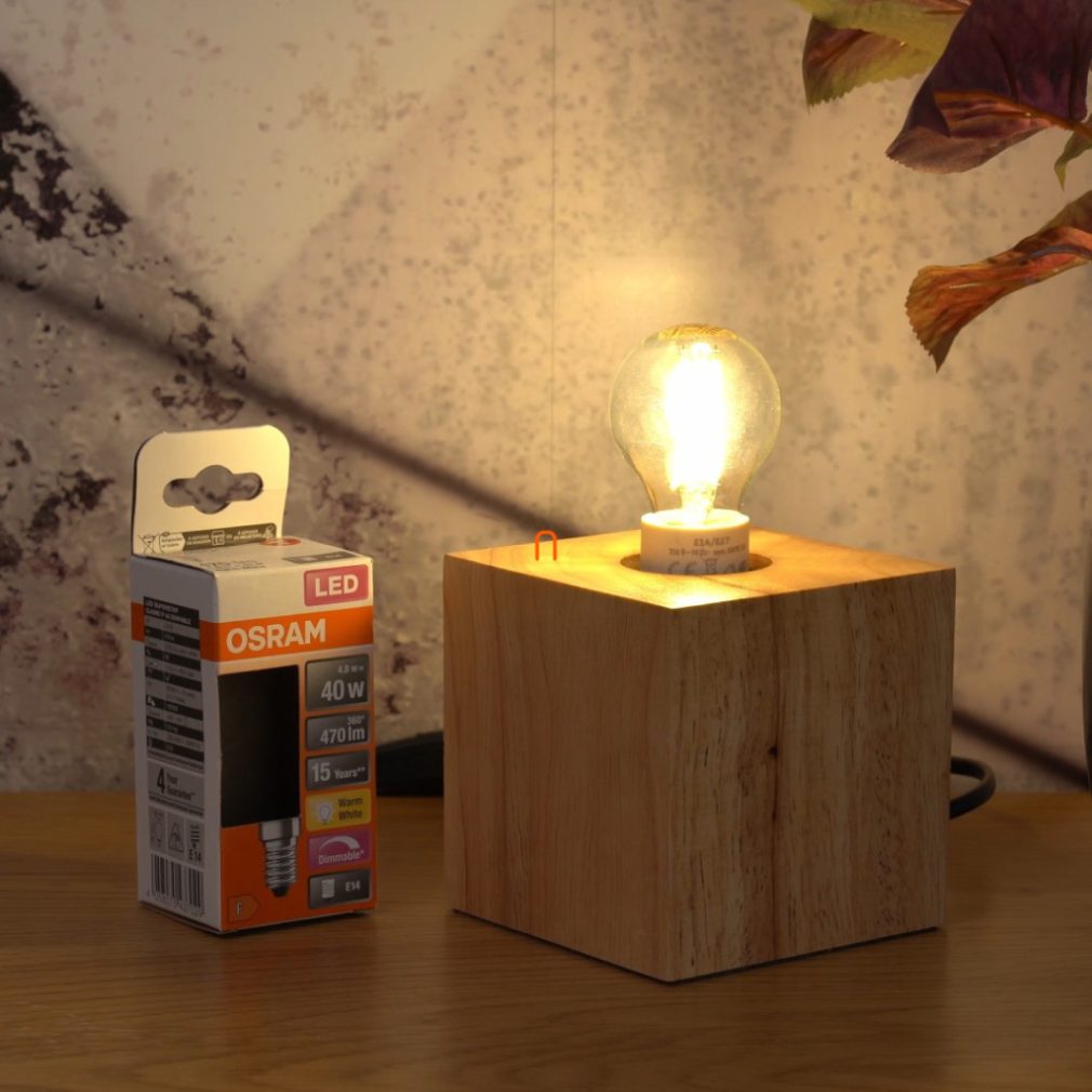 Osram E14 LED SStar glob mic 4,8W 470lm 2700K alb cald, reglabil 320° - înlocuiește becul de 40W