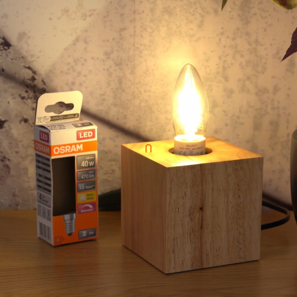 Osram E14 LED SStar bec 4,8W 470lm 2700K alb cald, reglabil 300° - înlocuiește becul de 40W