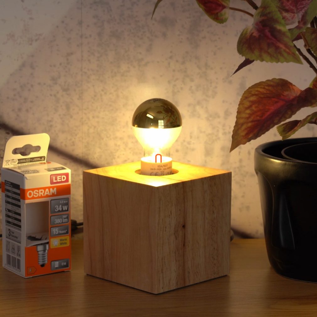 Osram E14 LED Star glob mic 4W 380lm 2700K alb cald 300° - înlocuiește becul de 34W