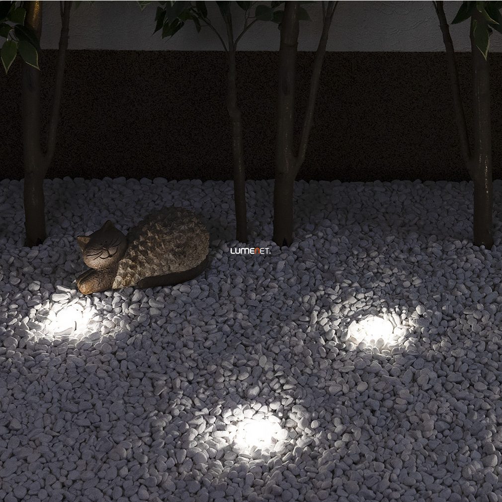 Ledvance suplimentar pentru lanțuri luminoase LED pentru exterior, care se înfige în pământ, lumină caldă albă, 3 bucăți (Endura Garden Dot)
