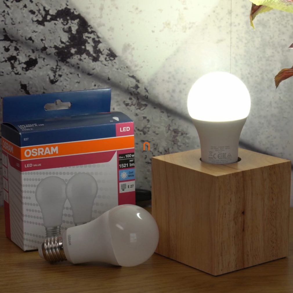 Osram E27 LED Value Classic 13W, 1521 lm, 4000 K, înlocuiește becul de 100 W (2 bucăți)