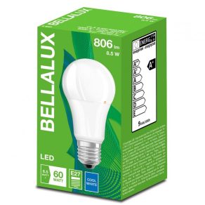   Bellalux CL A 60 8,5 W/4000 K E27 806 lm LED - pentru înlocuirea unui bec de 60 W