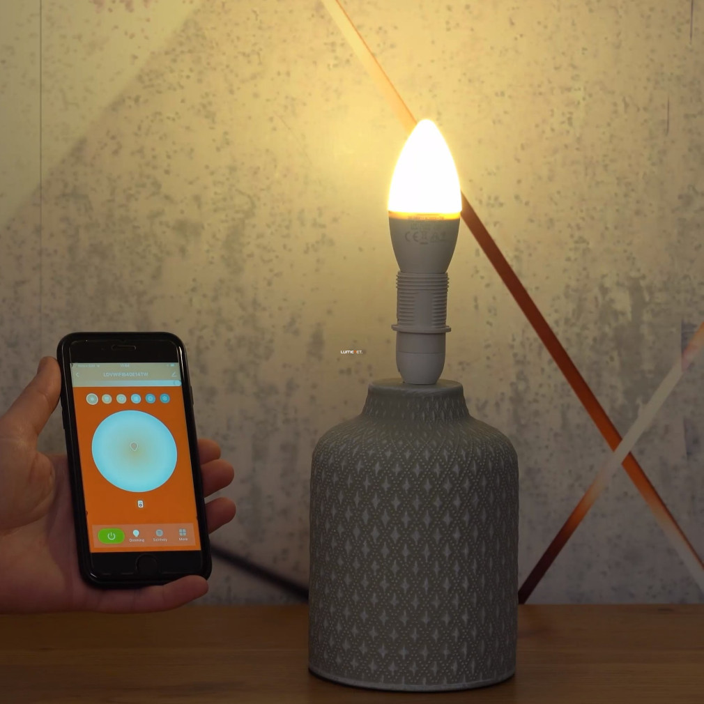 Ledvance Smart+ WIFI Candle 4,9W/827 E14 TW 2700-6500K 470lm