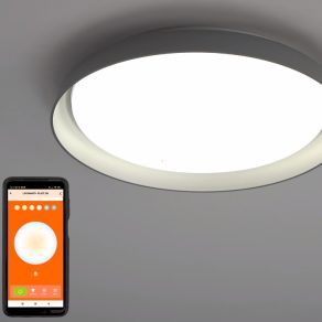   Ledvance Smart+ WIFI Orbis lampă LED de tavan gri 24W 3000-6500K 2500lm 43cm