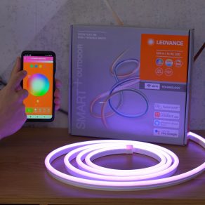   Ledvance Smart+ WIFI Neon Flex RGBTW bandă LED pentru exterior IP44 15W 2700-6500K 3m
