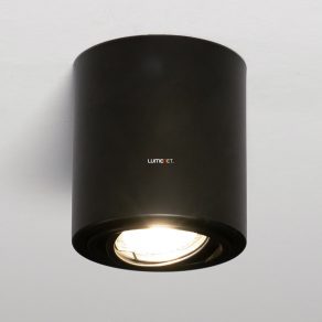   Spot de tavan negru, fără sursă de lumină - Tuba Bellalux