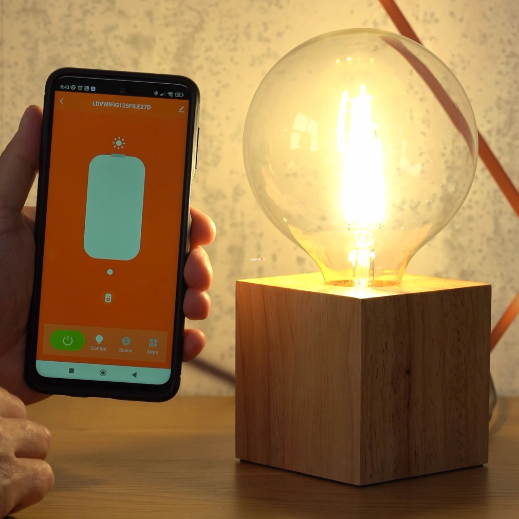 Ledvance Smart+ WIFI Globe E27 LED 6W 806lm 2700K alb cald - înlocuiește becul de 60W
