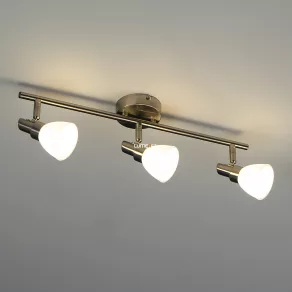   Spot LED Ledvance cu sursă de lumină, cu trei brațe, 3x1,9 W, alb cald