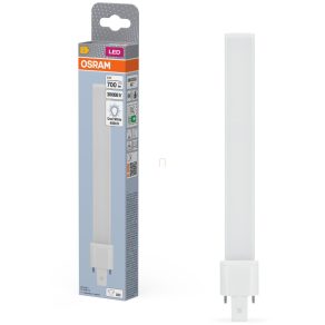   Tub LED Osram G23 6 W, 700 lm, 4000 K, alb rece, plastic alb - înlocuiește tubul Dulux S11 EM de 13 W