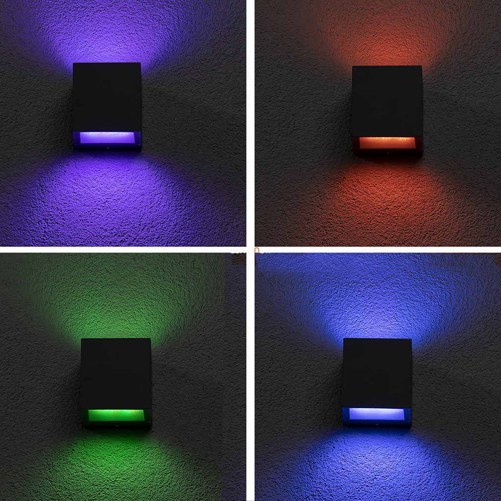 Ledvance Smart+ WIFI lampă LED inteligentă de exterior, 14 W, culoare gri (Brick RGBW)