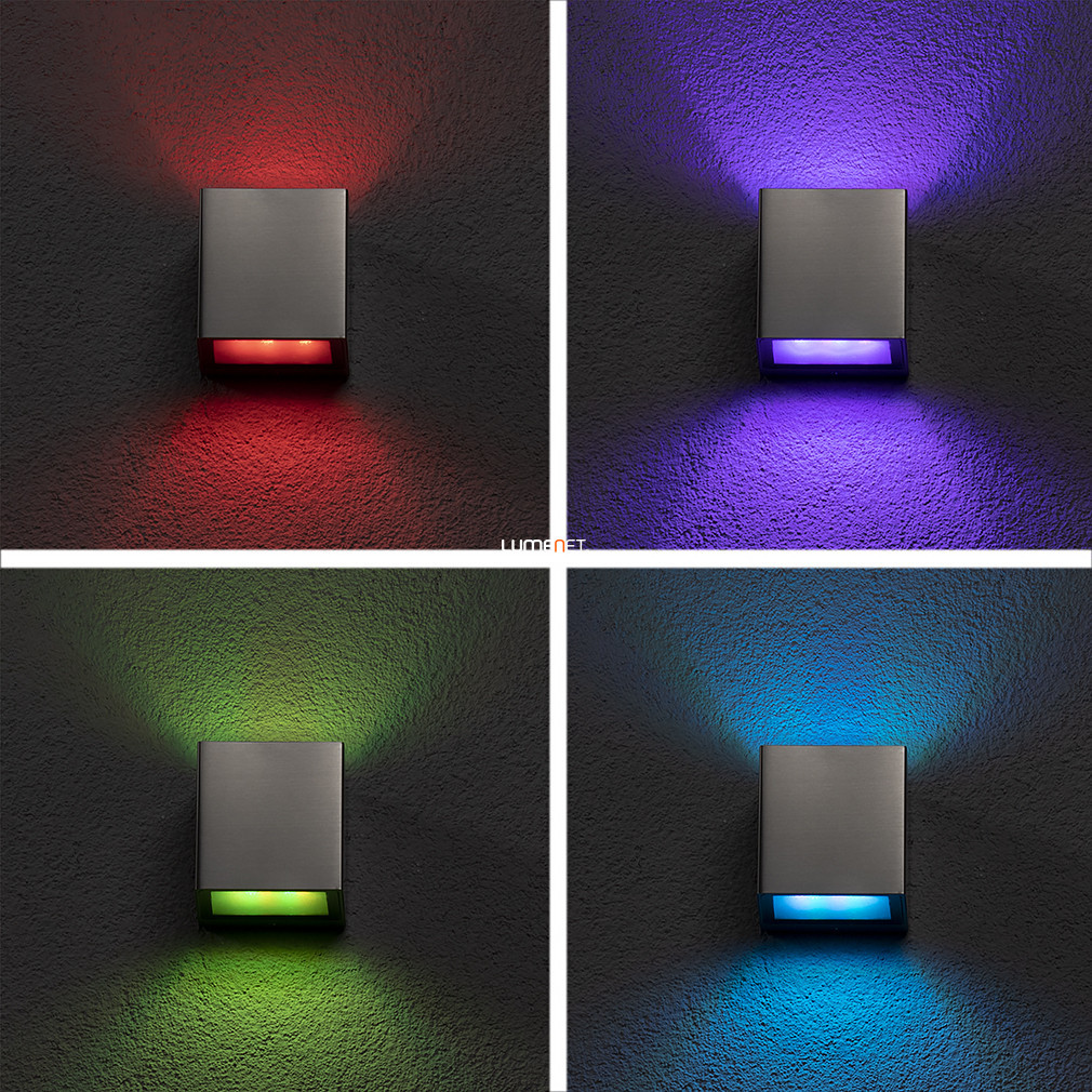 Ledvance Smart+ WIFI lampă LED inteligentă de exterior, 14 W, culoare oțel (Brick RGBW)