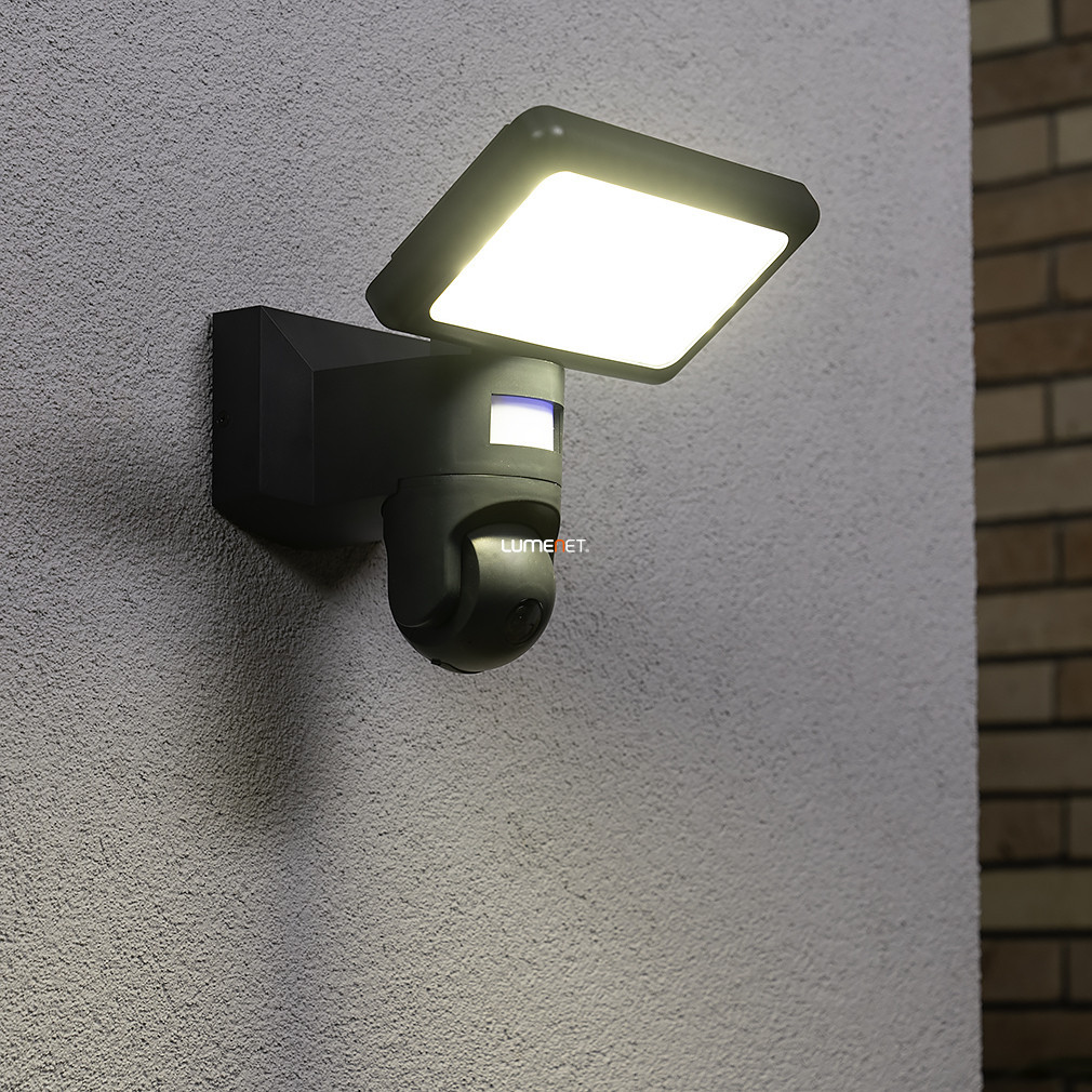 Ledvance Smart+ LED reflector cu cameră WiFi, senzor de mișcare, alb cald, 23 W (Flood Camera Control)