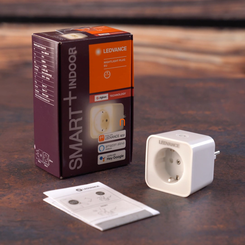 Ledvance Smart+ ZigBee priză inteligentă cu lumină de veghe
