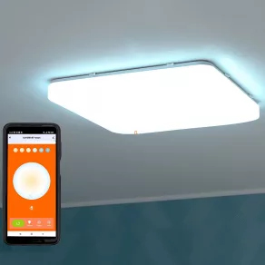   Lampă LED inteligentă Ledvance Smart+ WIFI pentru tavan, alb rece/cald, 42 W (Orbis Clean)