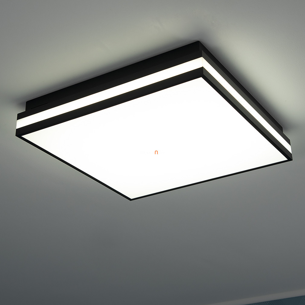 Ledvance Smart+ WIFI lampă inteligentă LED pentru tavan 45x45 cm, alb rece/cald, 42 W, culoare neagră (Orbis Magnet)