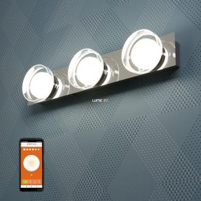   Ledvance Smart+ WIFI lampă LED inteligentă pentru baie, alb rece/cald, 18 W (Orbis Wall Round)