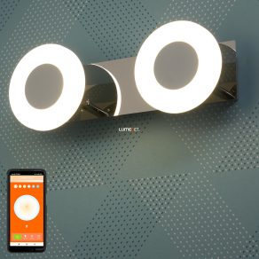   Lampă LED inteligentă Ledvance Smart+ WIFI pentru perete, alb rece/cald, 15 W (Orbis Wall Wave)