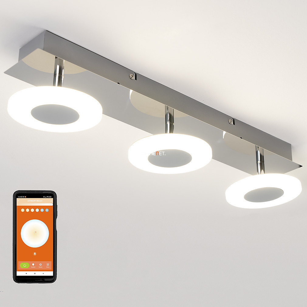 Ledvance Smart+ WIFI lampă LED inteligentă de perete, alb rece/cald, 21 W (Orbis Wall Wave)