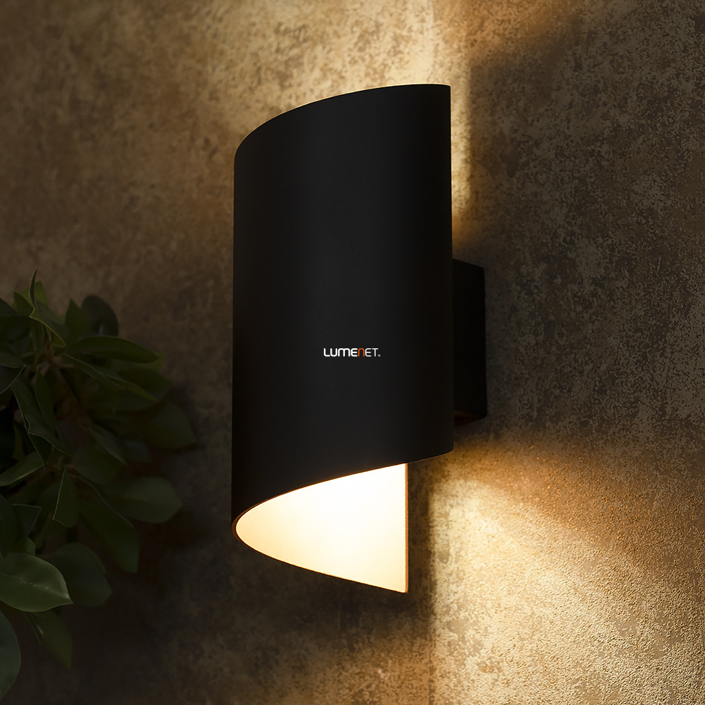 Ledvance Smart+ WIFI lampă LED inteligentă în formă de spirală pentru montare pe perete, alb rece/alb cald, 12 W, negru (Orbis Wall Twist)