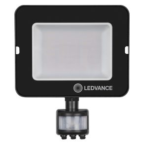   Ledvance Professional Floodlight Compact Sensor 50W Spot LED, 5000 lm, 4000 K, 50W, RA≥80, 100 °x 100 °, IP65 202mm