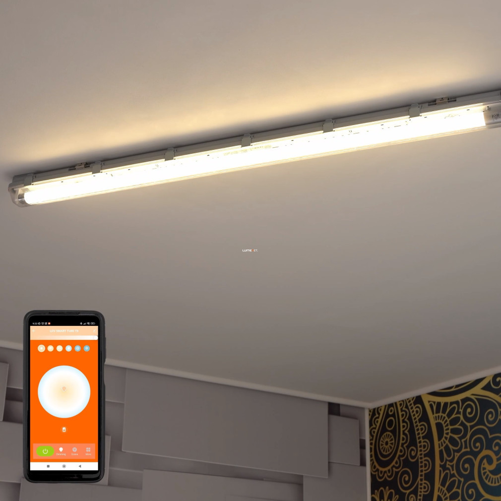 Ledvance Smart+ WIFI Submarine LED lampă fără praf și abur 126x6,6cm 3000-6500K